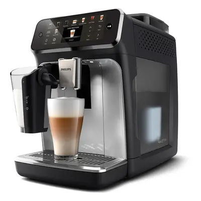 Philips 5500 series EP5546/70, Espressokone, 1,8 L, Kahvipapuja, Sisäänrakennettu mylly, 1500 W, Harmaa