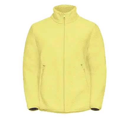 Jack Wolfskin High Curl, fleecepusero, naisten, keltainen