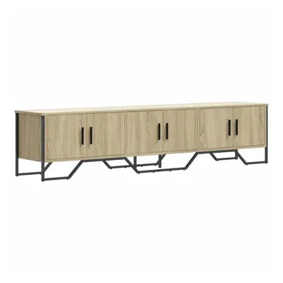 vidaXL TV-taso Sonoma-tammi 180x34x41 cm tekninen puu