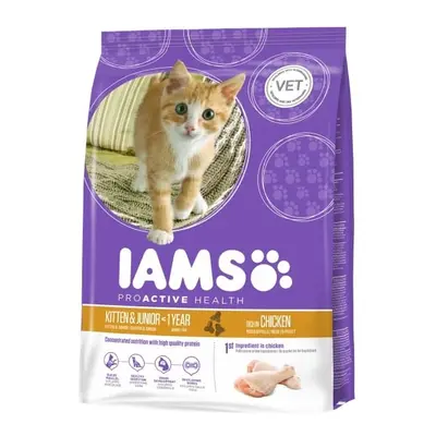 Iams CAT Vitality Kitten & Junior Chicken 10 kg