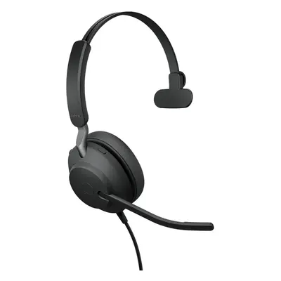 Jabra Evolve2 40 SE, Langallinen, Toimisto/puhelukeskus, 20 - 20000 Hz, 88,6 g, Kuulokkeet, musta