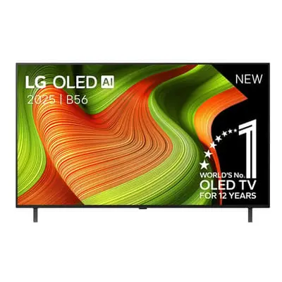 LG OLED AI OLED55B56LA, 139,7 cm (55), 3840 x 2160 pikseliä, OLED, Älytelevisio, Wi-Fi, musta
