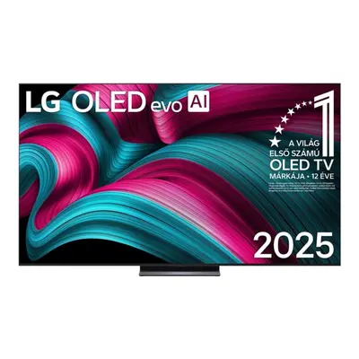 LG OLED evo AI OLED83C51LA, 2,11 m (83), 3840 x 2160 pikseliä, OLED evo, Älytelevisio, Wi-Fi, musta