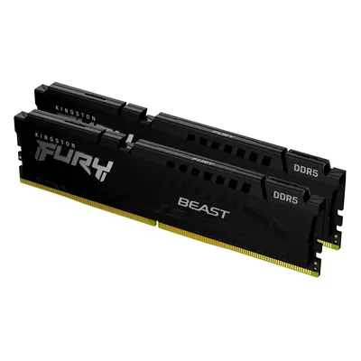 Kingston FURY Beast - DDR5 - sæt - 64 GB: 2 x 32 GB - DIMM 288-PIN - 6000 MHz / PC5-48000 - CL30 - 1.4 V - ikke bufferet - on-di