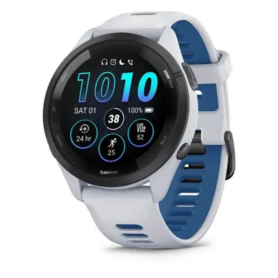 Garmin Forerunner 265 46mm AMOLED -urheilukello, valkoinen