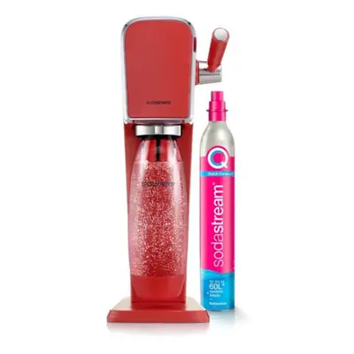 SodaStream Art Mandariini punainen, punainen, 1 L, 200 mm, 300 mm, 440 mm, 64 kpl SodaStream Art Mandariini punainen, punainen, 
