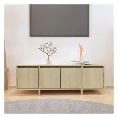 vidaXL TV-taso Sonoma-tammi 120x30x40,5 cm tekninen puu