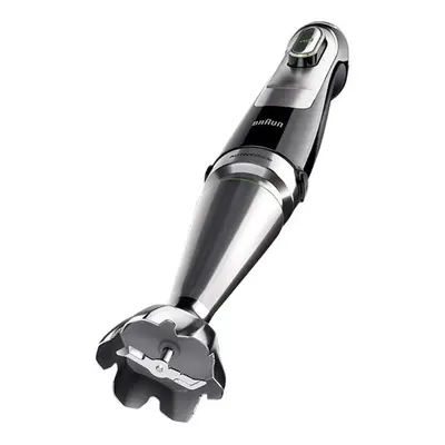 Braun MultiQuick 9 MQ 9135XI, Upotettava sekoitin, 0,6 L, Syke-toiminto, Jäänmurskaus, 1200 W, Musta, Ruostumaton teräs