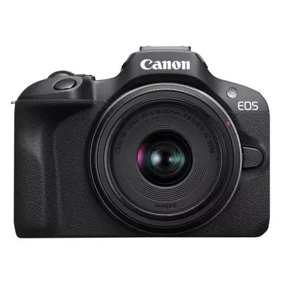 Canon EOS R1001 + RF-S 18-45mm F4.5-6.3 IS STM Kit, 24,1 MP, 6000 x 4000 pikseliä, CMOS, 4K Ultra HD, 309 g, Lajittelu
