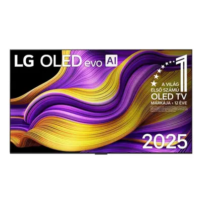 LG OLED evo AI OLED55G54LW, 139,7 cm (55), 3840 x 2160 pikseliä, OLED evo, Älytelevisio, Wi-Fi, musta