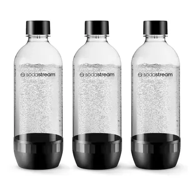 SodaStream 2260525, Hiilihapotuspullo, Musta, Valkoinen, PET, 1 L, Power, Source, Play, Spirit, Jet, Dynamo, Genesis, Cool, 3 kp