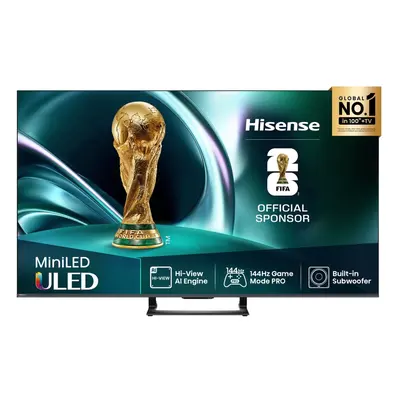 Hisense U7Q 65" 4K Mini LED VIDAA TV, 144 Hz, Dolby Vision IQ, HDR10+