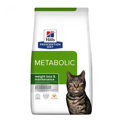 Hill's Prescription Diet Adult Chicken, Kissan kuivaruoka, Adult, Senior, Taipumus ylipainoon, 1,5 kg