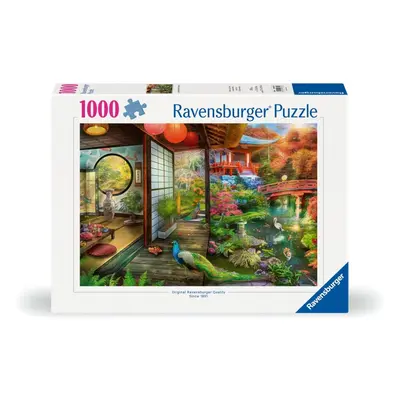 Ravensburger Palapeli Japanilainen puutarha Teehuone Kyoto 1000p (12000635)