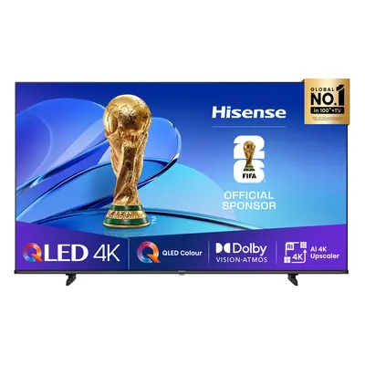 Hisense 43E7Q 43" 4K QLED VIDAA TV, 60 Hz, HDR10+, Dolby Vision