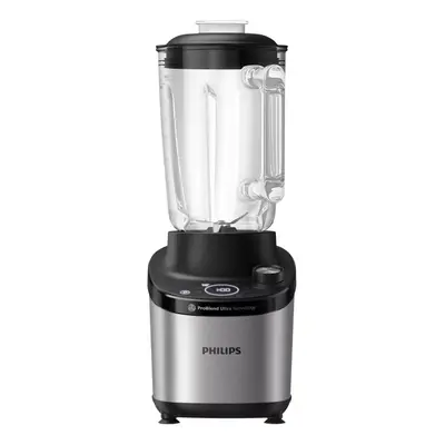 Philips 7000 series HR3760/00 Nopea tehosekoitin, Pöydällä pidettävä tehosekoitin, Syke-toiminto, Jäänmurskaus, 1500 W, Musta, M