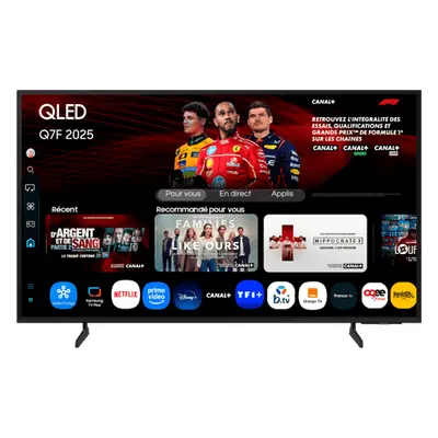 Samsung TQ65Q7FAAU, 165,1 cm (65), 3840 x 2160 pikseliä, QLED, Älytelevisio, Wi-Fi, musta