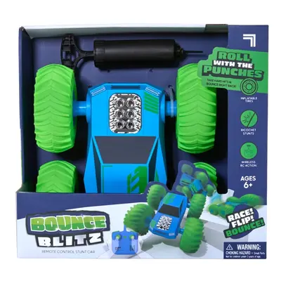 Sharper Image Leluauto Toy RC Flip Stunt Bounce Blitz