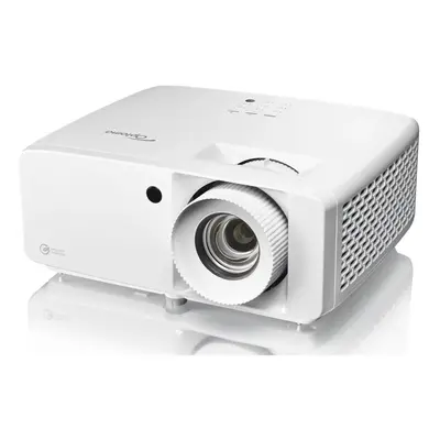 Optoma UHZ66 - DLP-projektori - laser - kannettava - 3D - 4000 lumenia - 3840 x 2160 - 16:9 - 4K - LAN - valkoinen
