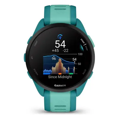 Garmin Forerunner 165 Music 43mm AMOLED -urheilukello, turquoise