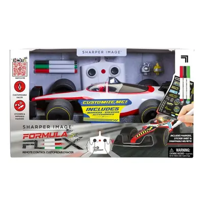 Sharper Image Leluauto Toy RC Formula Flex Racer Doodle