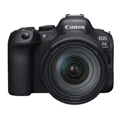 Canon EOS R6 Mark II + RF 24-105mm F4 L IS USM, 24,2 MP, CMOS, Kosketusnäyttö, 588 g, Musta