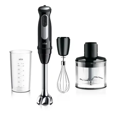 Braun MultiQuick 5 Pro MQ 55236 M, Upotettava sekoitin, 0,6 L, 1,2 m, 1000 W, musta