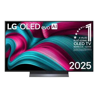 LG OLED evo AI OLED48C51LA, 121,9 cm (48), 3840 x 2160 pikseliä, OLED evo, Älytelevisio, Wi-Fi, musta
