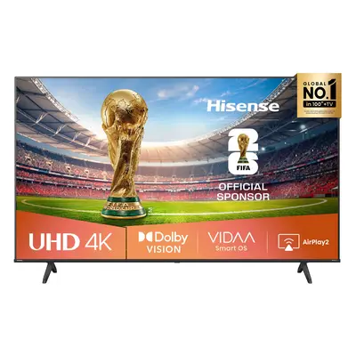 Hisense 50A6Q 50" 4K LED VIDAA OS TV, 60 Hz, Dolby Vision, HDR10+