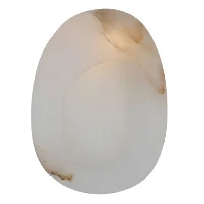 Esculpa 14" vägglampa alabaster