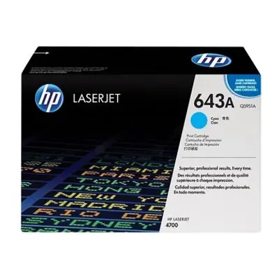 HP HP 643A Värikasetti cyan